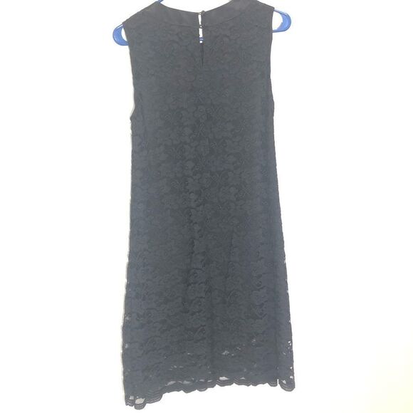 NWT: Connected Petite Black Lace Sheath Dress, 6P - Picture 3 of 8